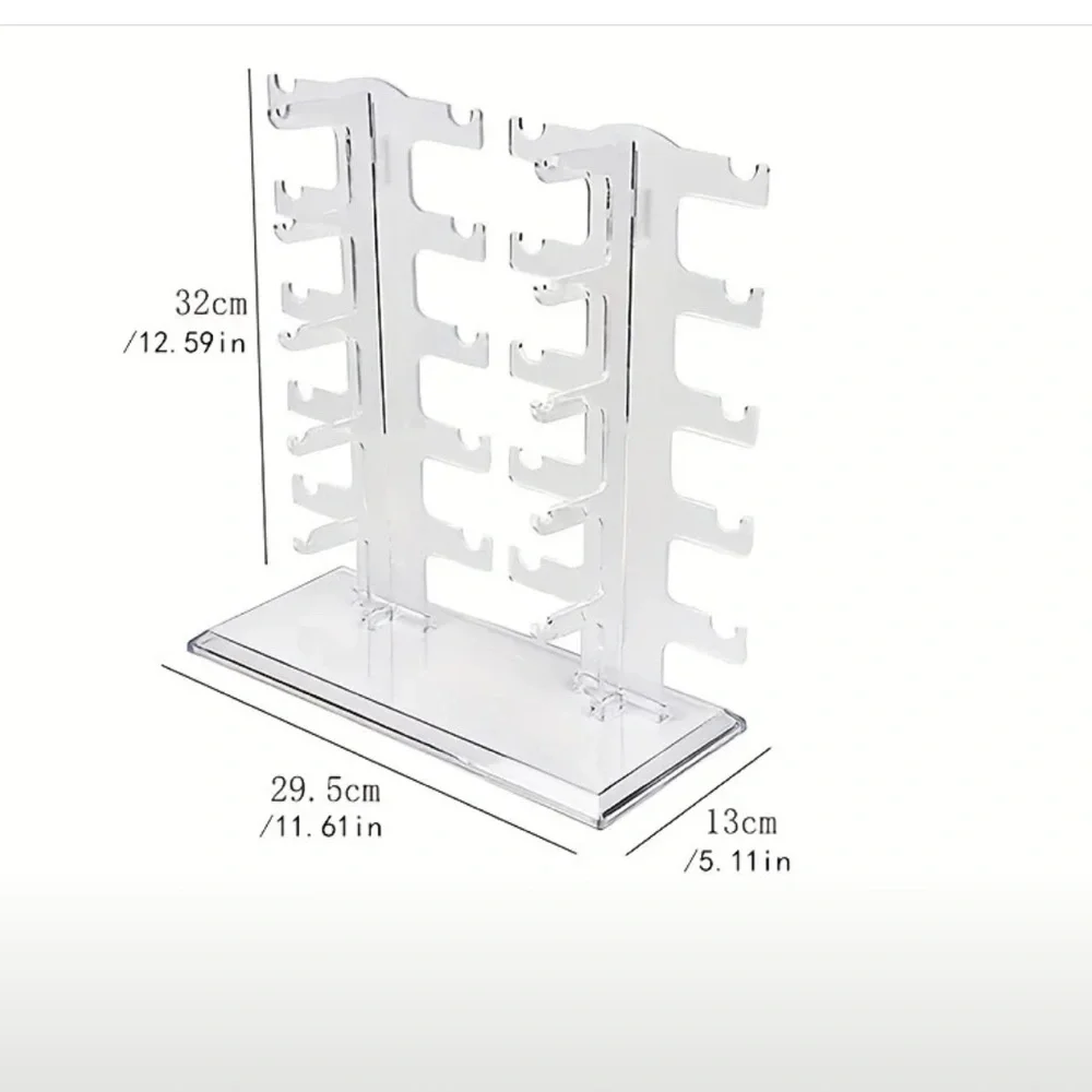 Clear Acrylic Eyewear Organizer